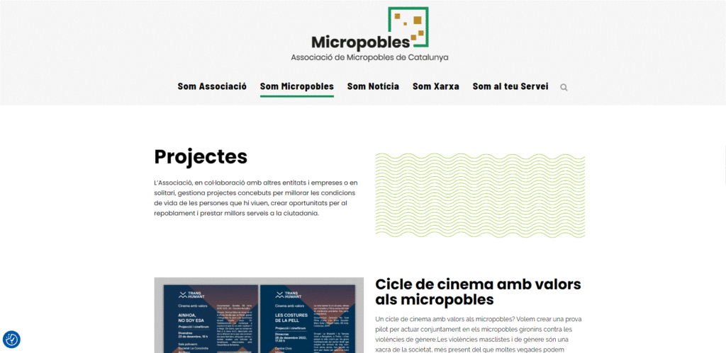 A l’Associació de Micropobles de Catalunya estrenem nova web