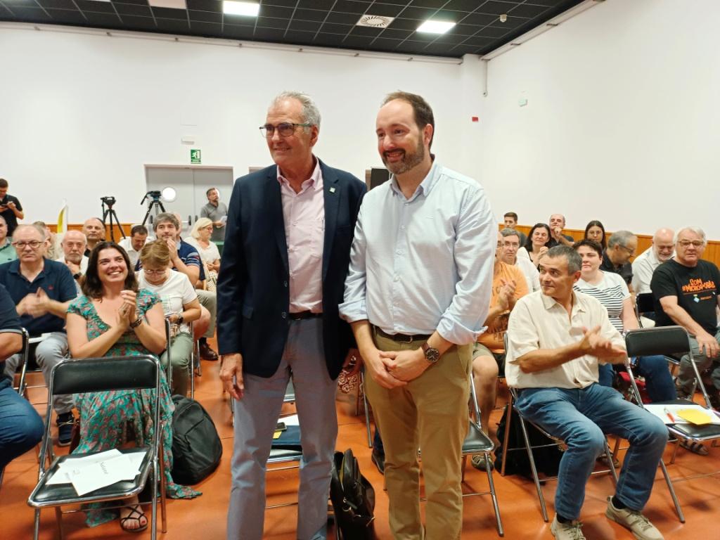 MARIO URREA (esquerra) I JOAN SOLÀ