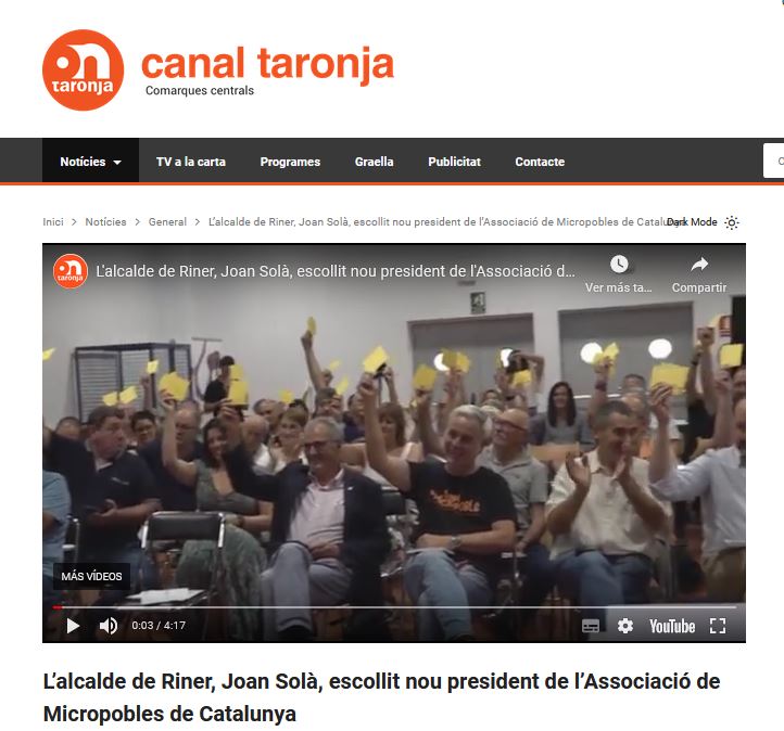 L’Assemblea General de Micropobles a Canal Taronja