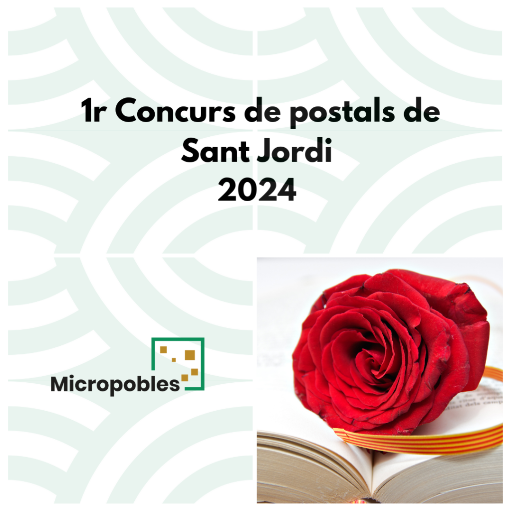 Micropobles convoca el primer concurs de postals de Sant Jordi