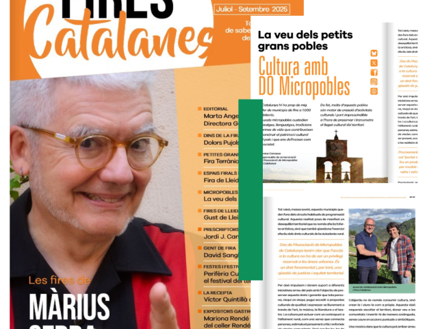 La Cultura amb DO Micropobles al número 7 de Fires Catalanes
