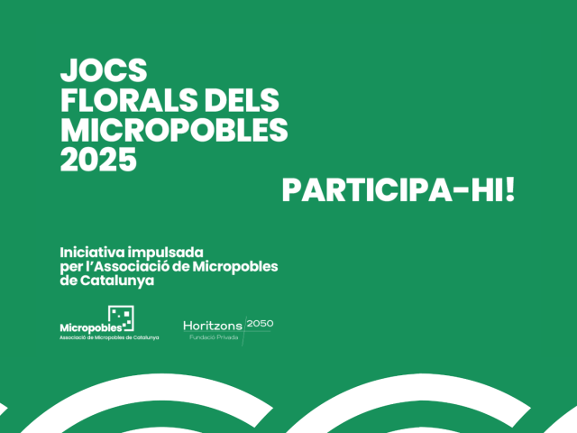Oberta la convocatòria de la 5a edició dels Jocs Florals dels Micropobles