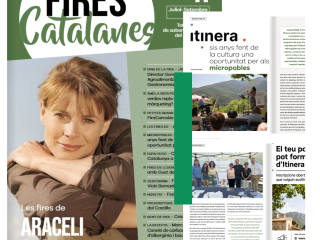 El Festival Itinera i el seu impacte en la vida cultural dels micropobles, al nou número de Fires Catalanes